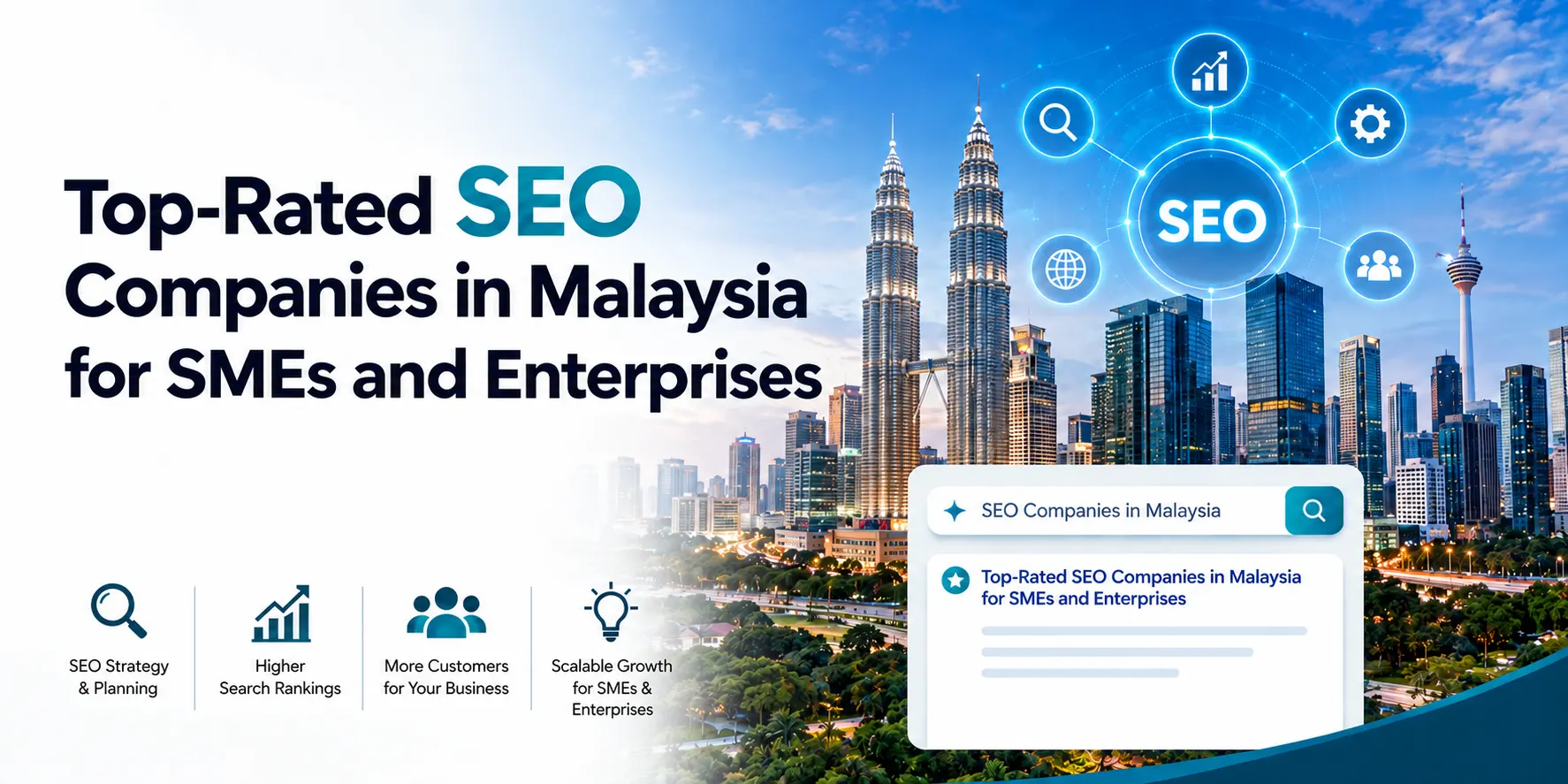 Top-Rated SEO Companies in Malaysia for SMEs and Enterprises